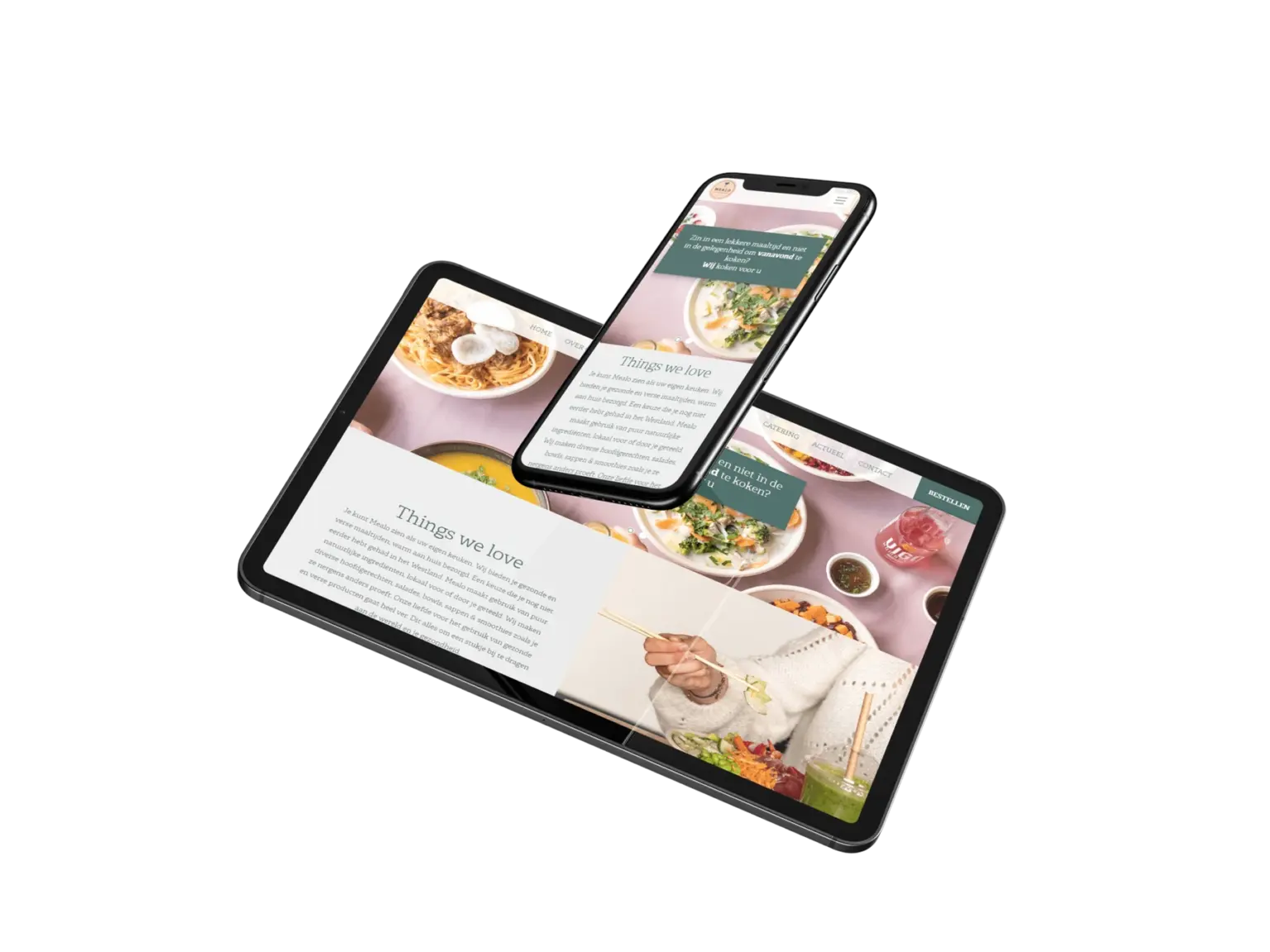 Mealo-homepage-Iphone-en-Ipad