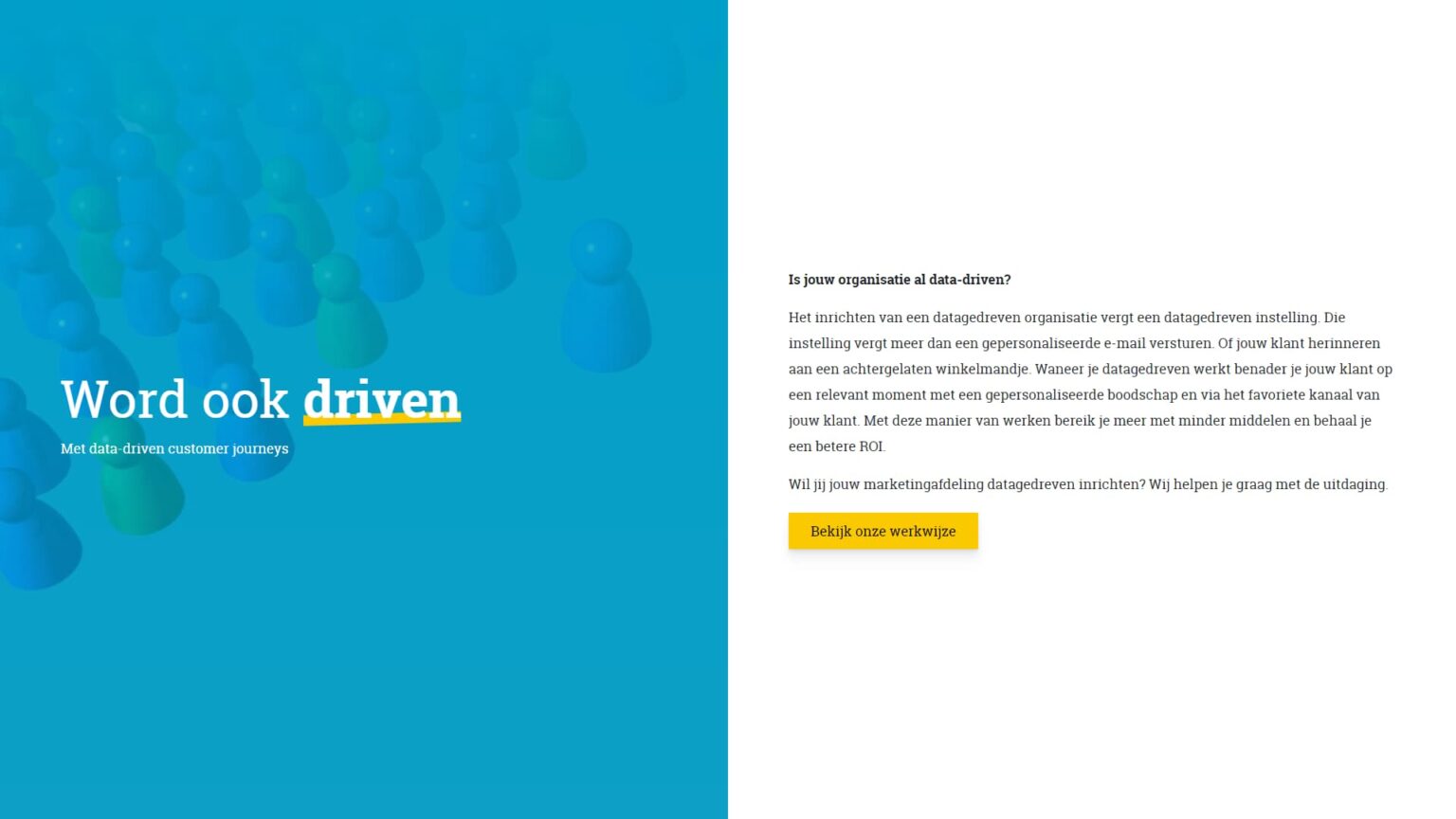 Driven homepage