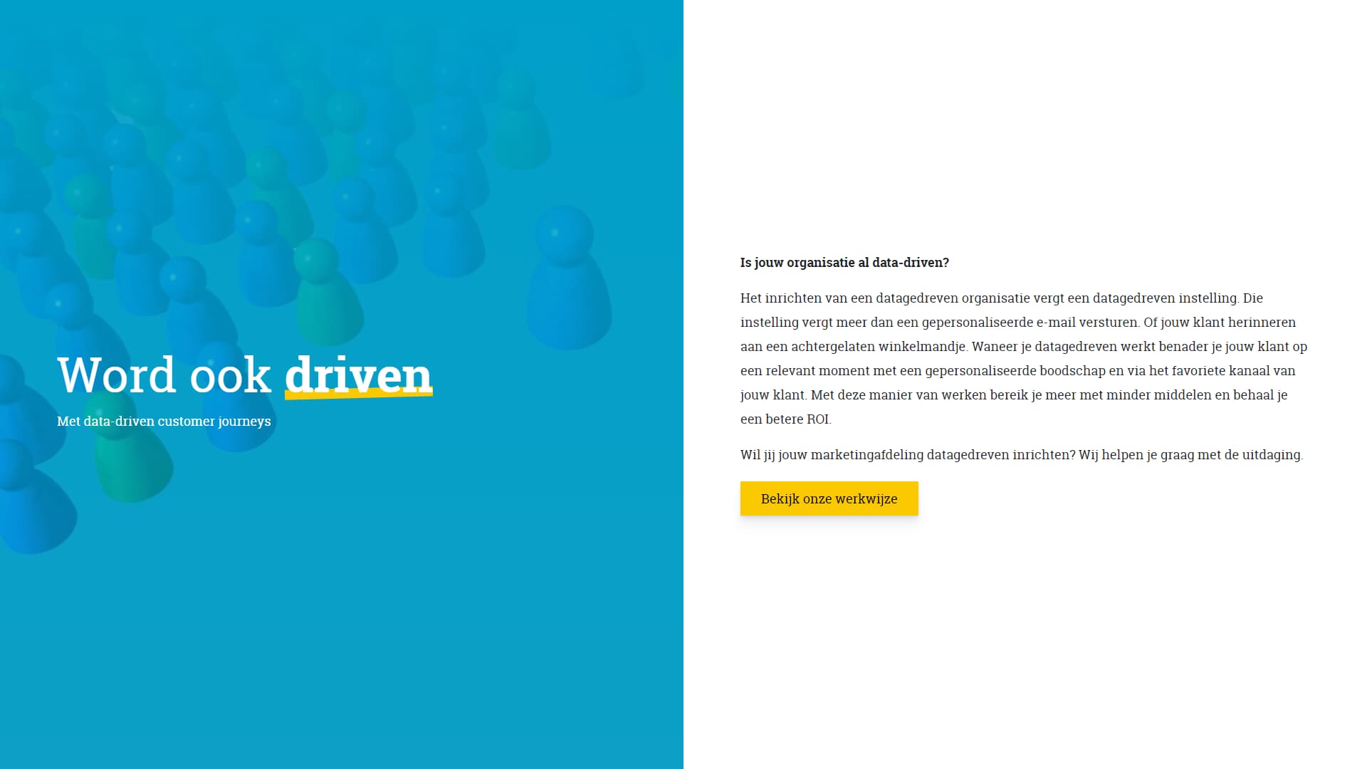 Driven homepage