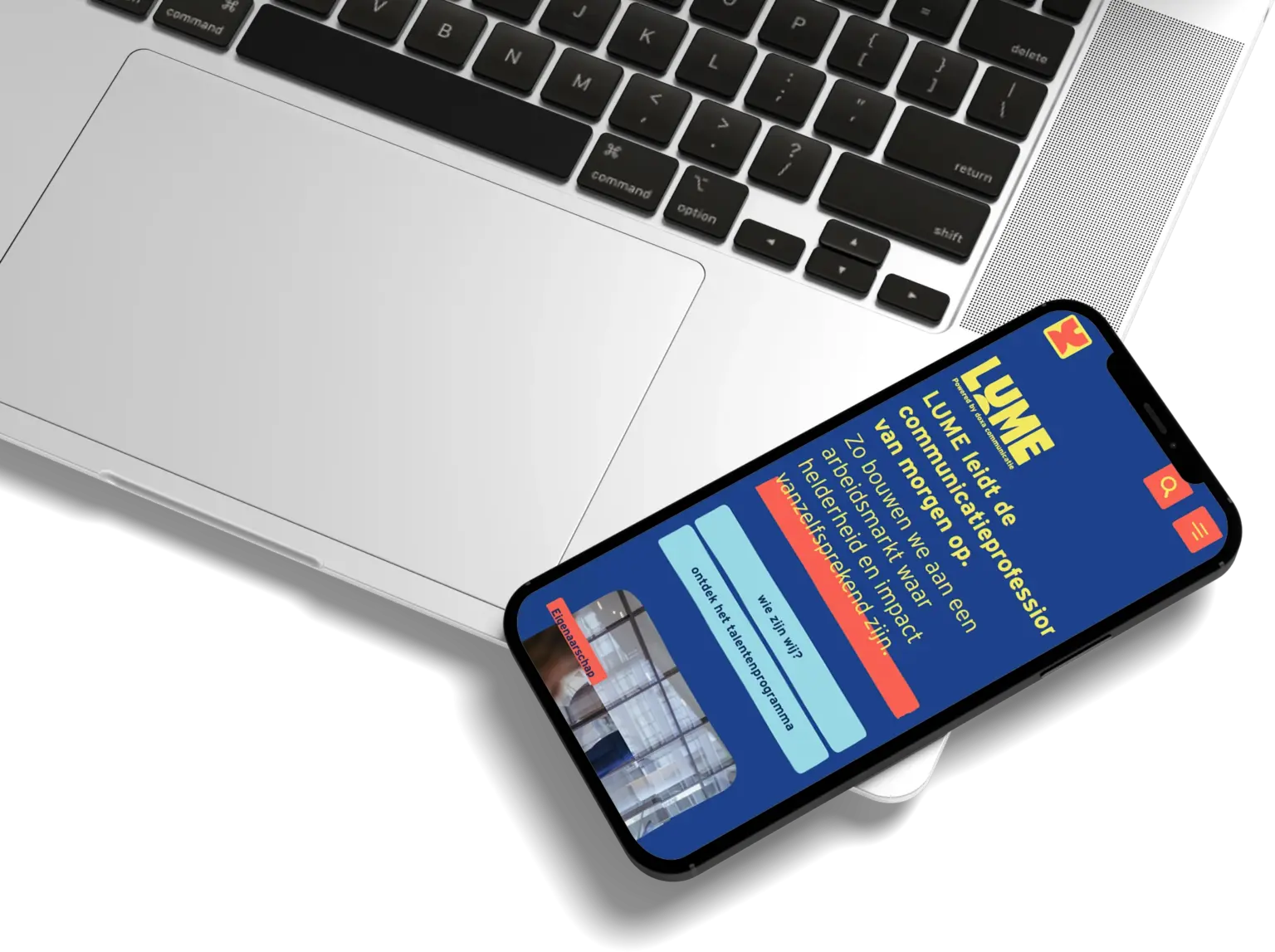 Lume website case