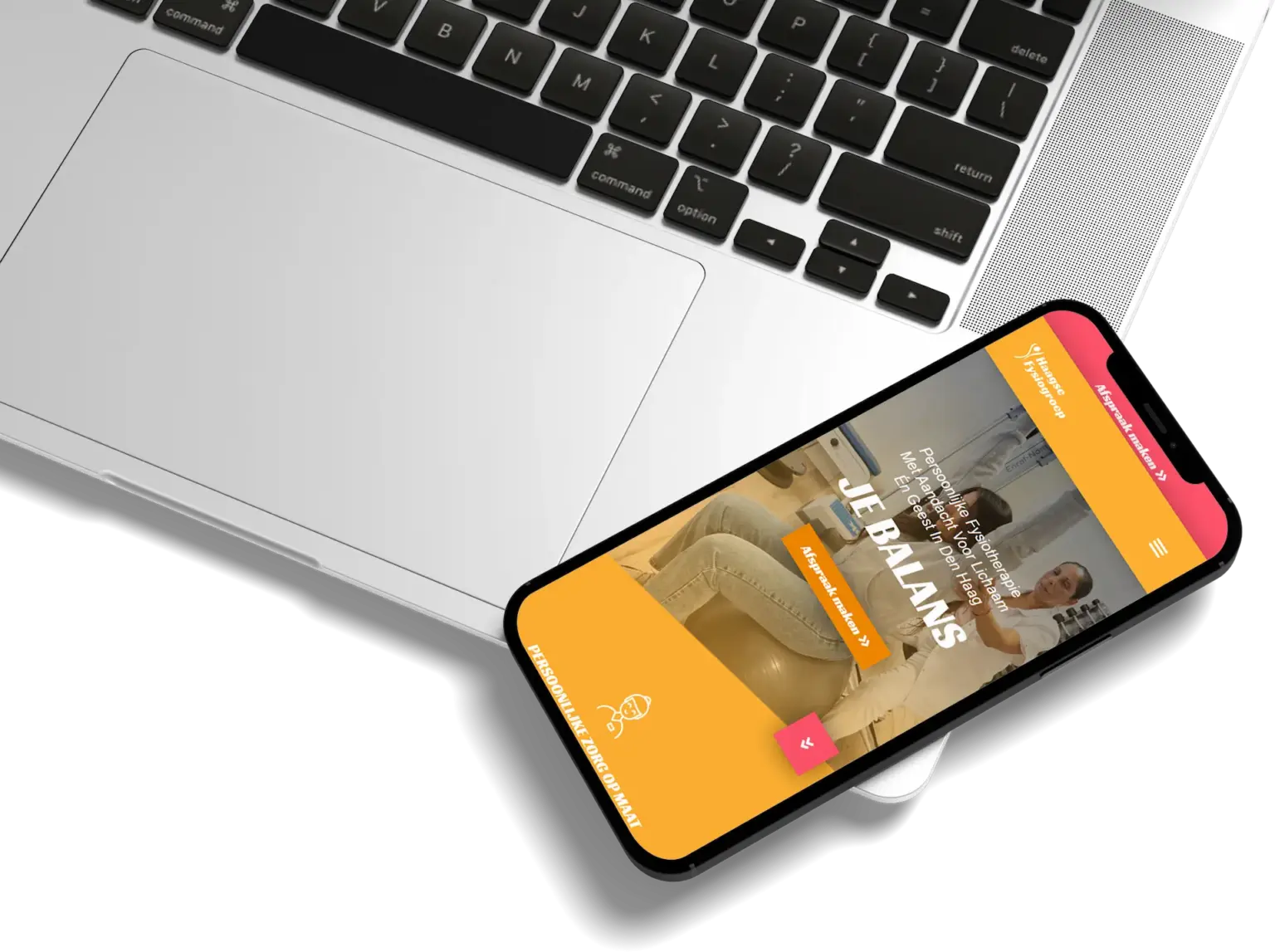 Haagse Fysio groep website case 1
