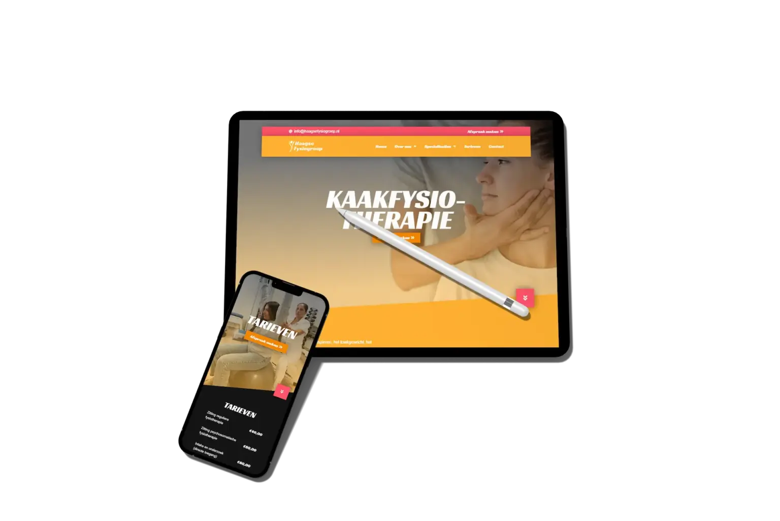 Haagse Fysio groep website case 2