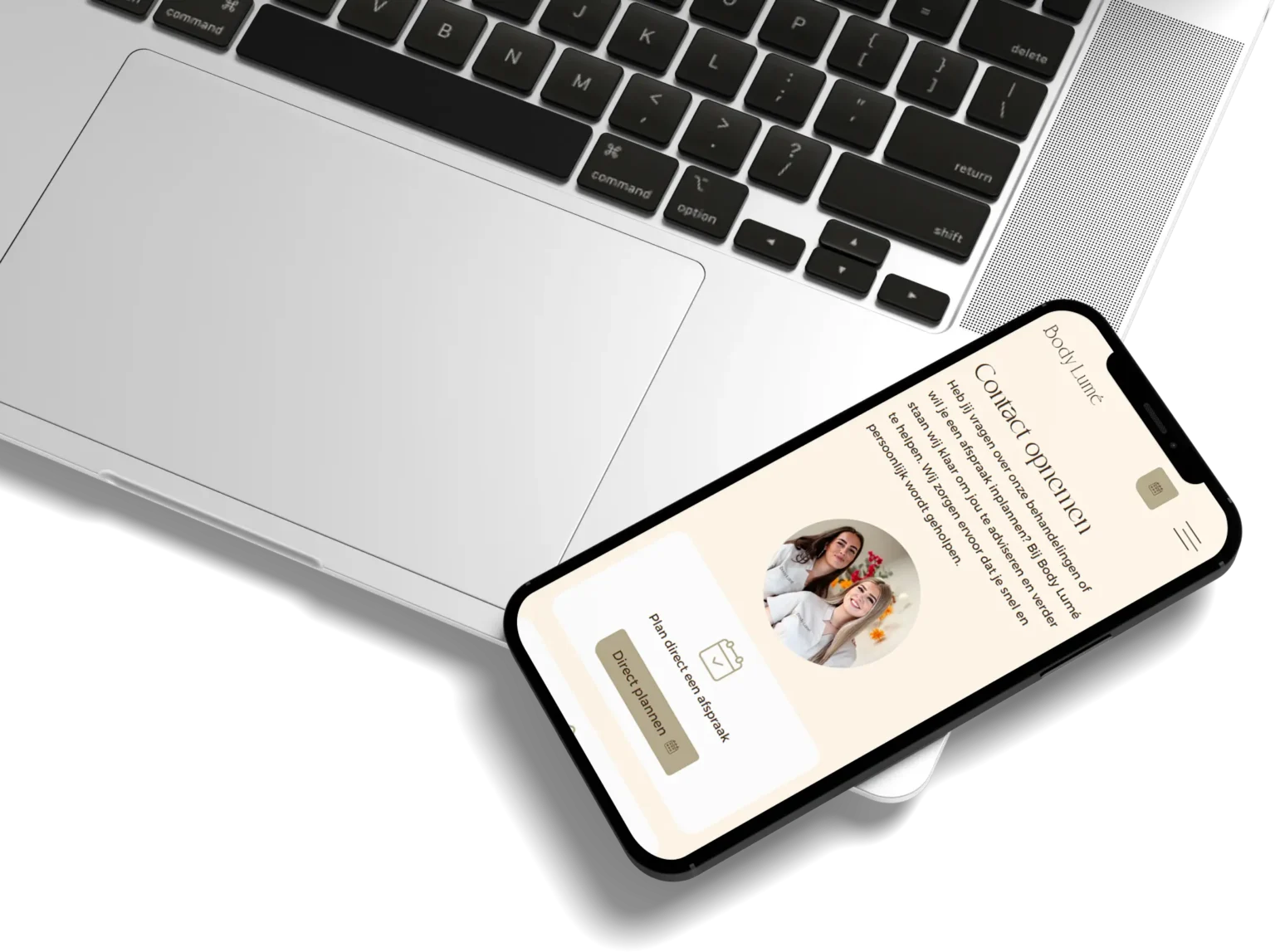 Body Lumé website case 4