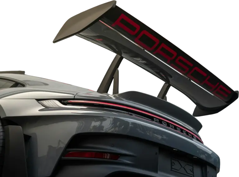 Porsche spoiler case